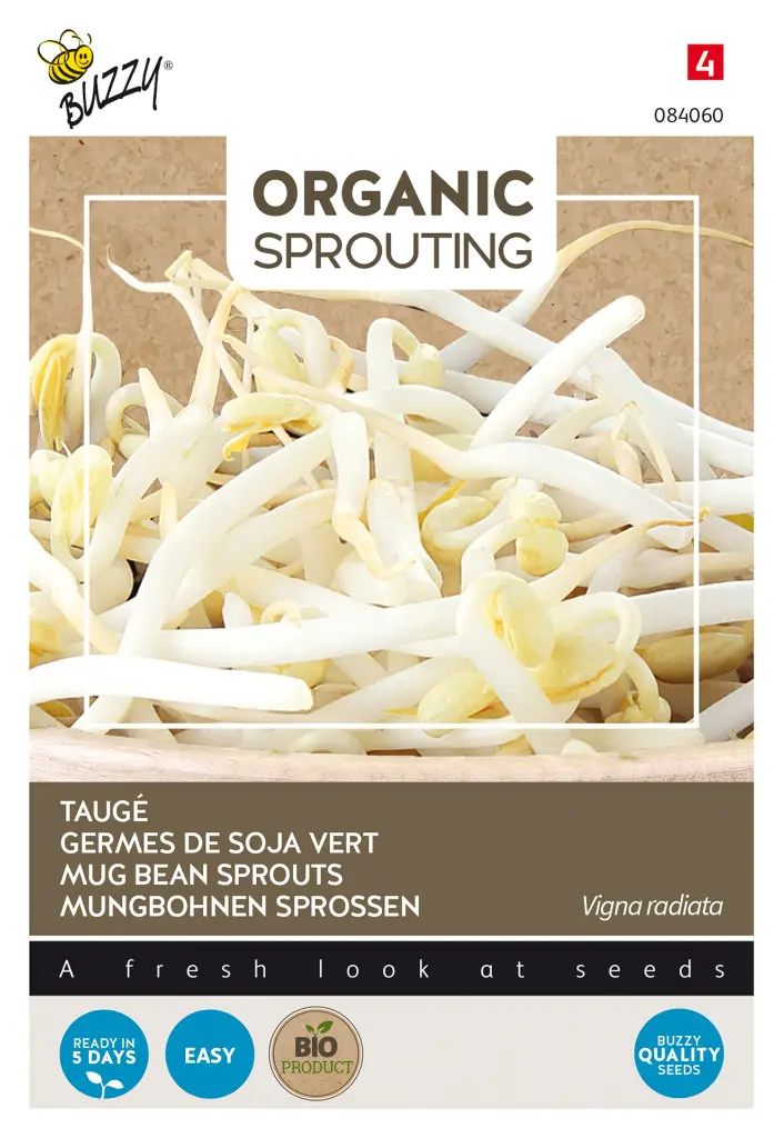 Taugé - Sprossen - Kiemgroente - BIO