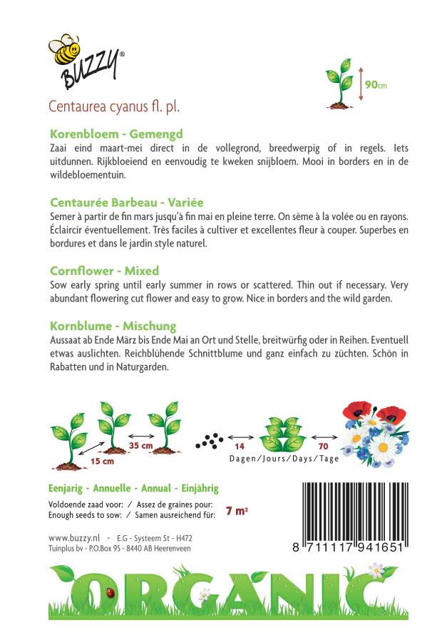 Korenbloemen - BIO