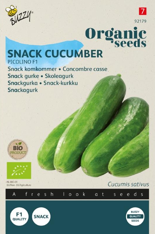 Snackkomkommer Picolino F1 - BIO