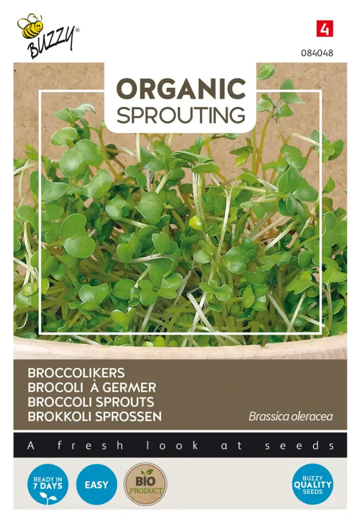 Broccolikers - Kiemgroente - BIO