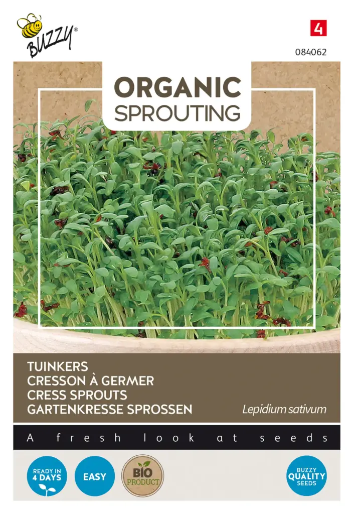Tuinkers-Kiemgroente - BIO